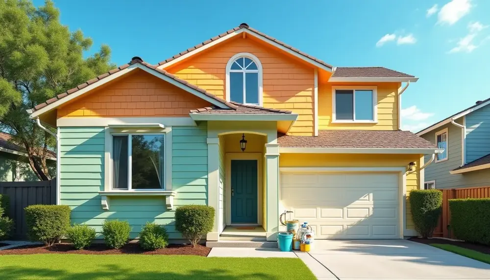 Der Zusammenhang zwischen Fassadenanstrich und Zeitwert Ihrer Immobilie