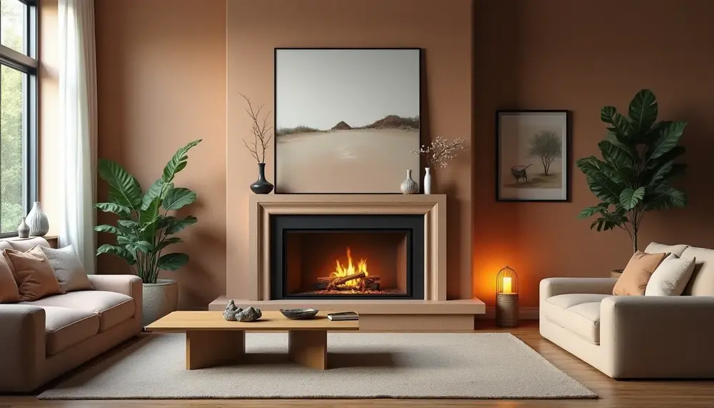 Die besten Ideen für die Wandgestaltung rund um den Kaminofen