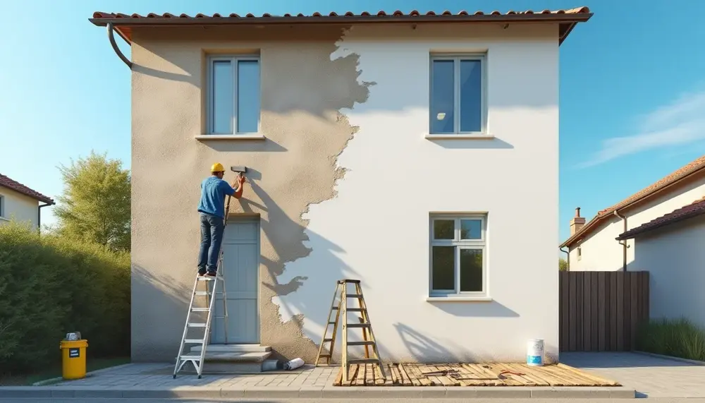 Fassadenanstrich entfernen: Tipps und Tricks für ein perfektes Ergebnis