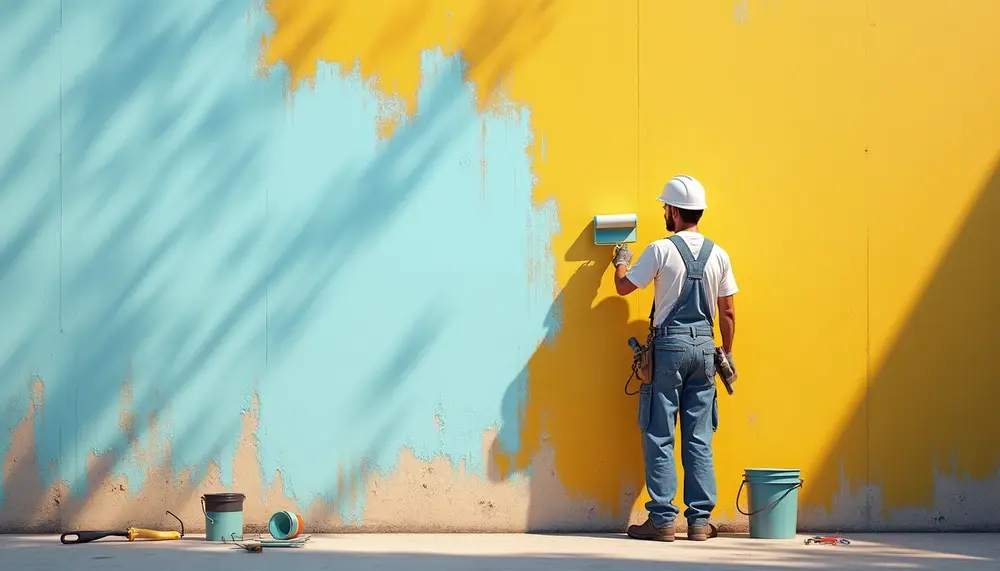 Fassadenanstrich ohne Grundierung: Vorteile und Nachteile im Überblick