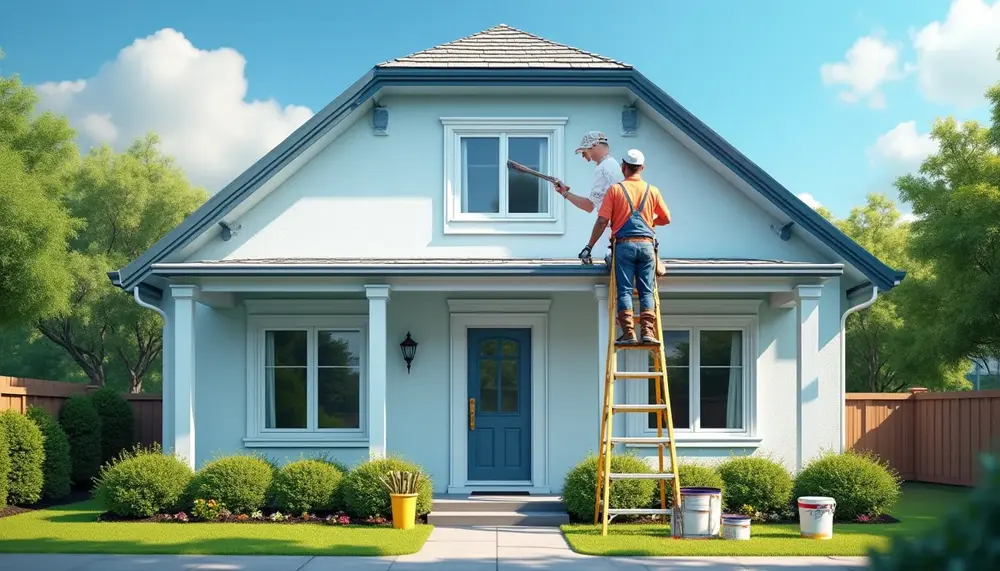 Fassadenanstrich richtig planen: Tipps zur Abschreibungsdauer