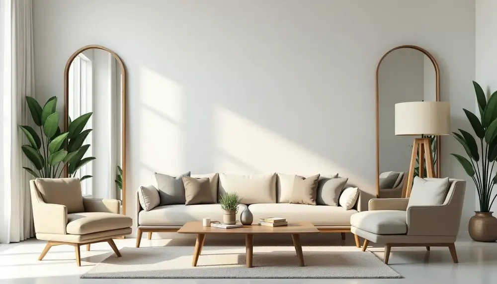 Geschickt planen: Wandgestaltung für kleine Räume, die größer wirken