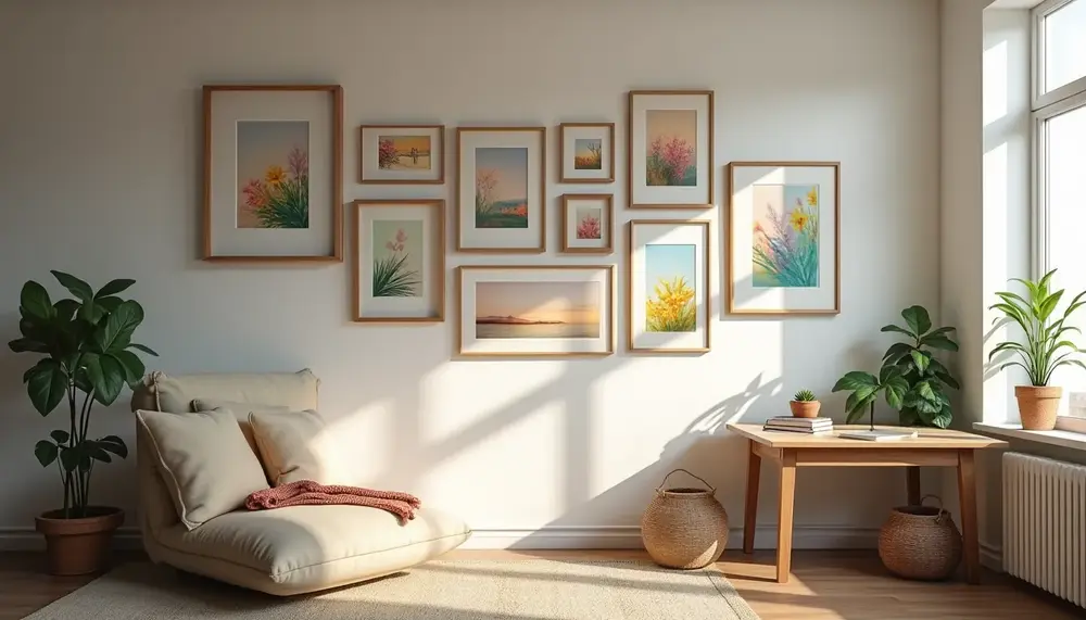 Kreative Wandgestaltung mit Rahmen: Ideen für jedes Zuhause