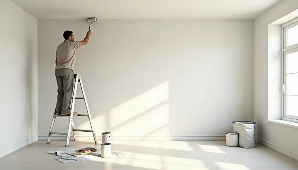 Malerarbeiten Decke: Tipps für sauber und stilvoll ausgeführte Arbeiten