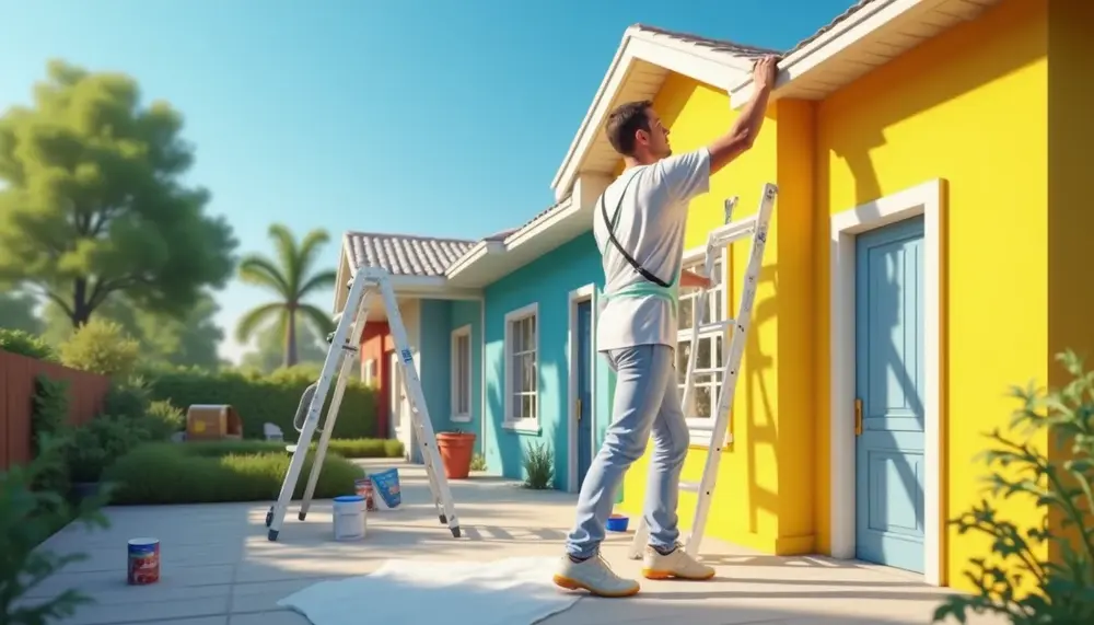 Professioneller Fassadenanstrich vom Malerbetrieb: So schützen Sie Ihr Zuhause