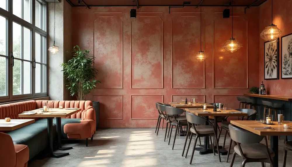 Stilvolle Wandgestaltung im Restaurant: Ideen für ein unverwechselbares Ambiente