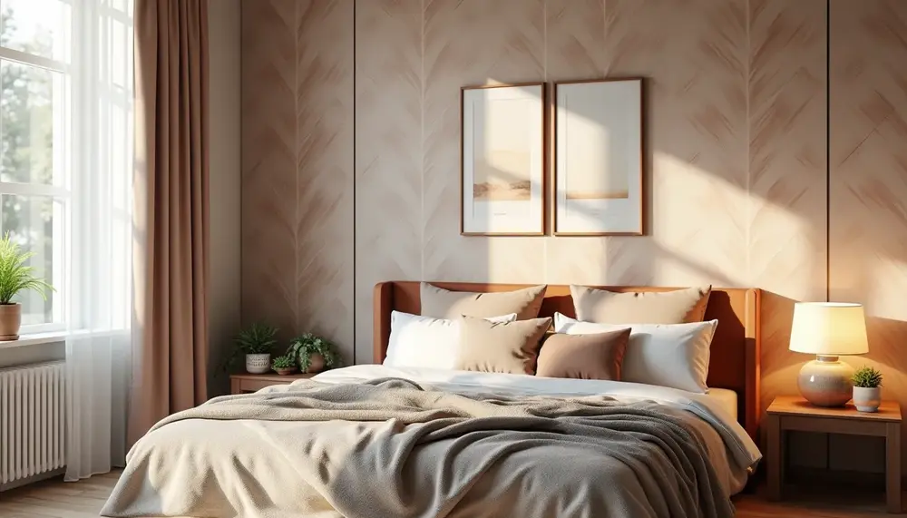 Wandgestaltung im Schlafzimmer: Die schönsten Tapeten-Trends