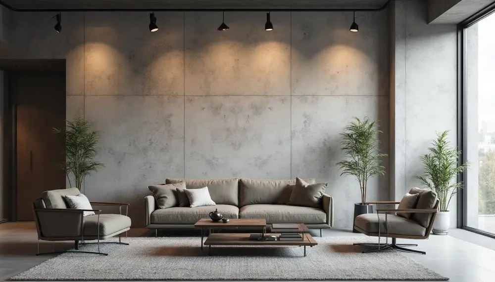 Wandgestaltung Industrial Style: Tipps für Betonoptik und Metalleffekte