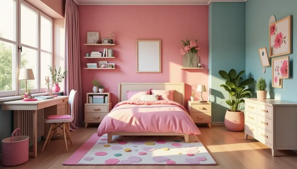 wandgestaltung-jugendzimmer-maedchen-inspirationen-fuer-kreative-designs