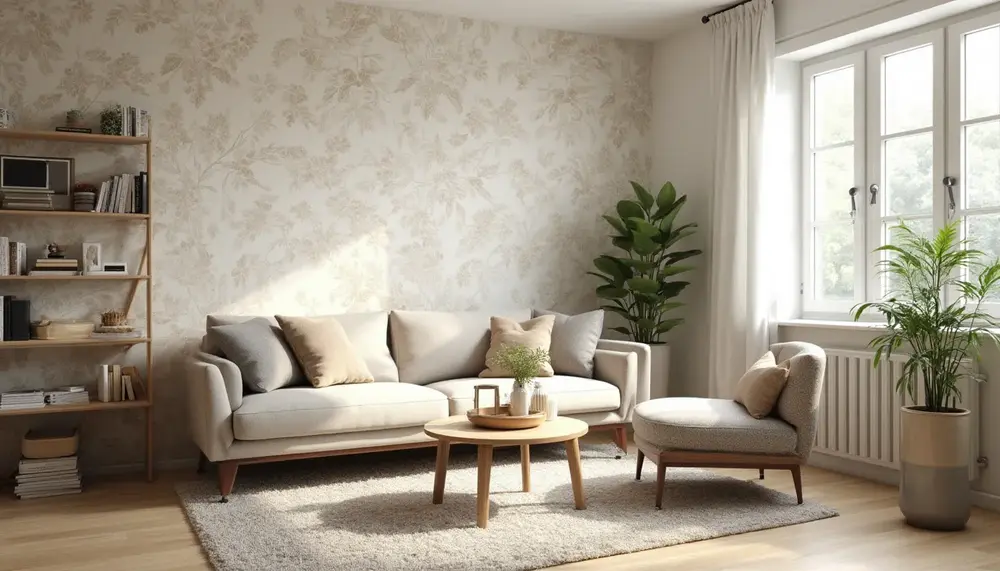 Wandgestaltung mit Tapete: So wird dein Wohnzimmer zum Hingucker