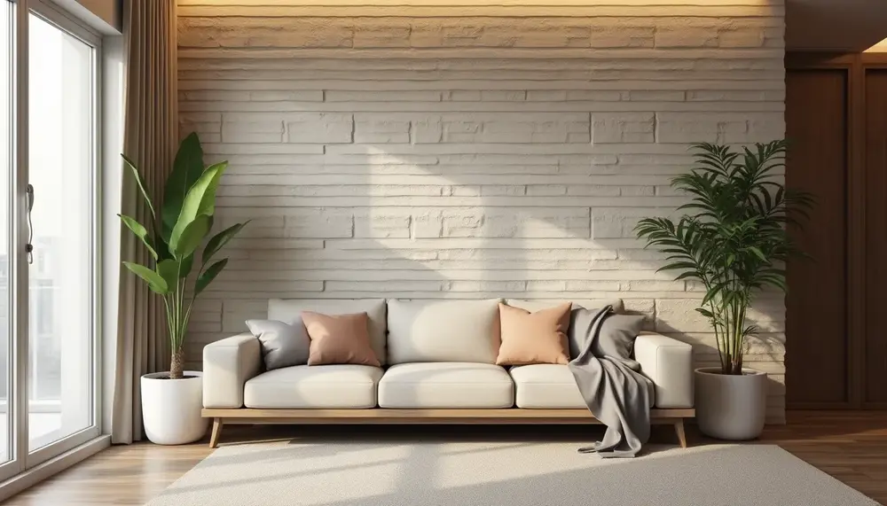 Wandgestaltung Natursteinoptik: Edle Designs, die jedem Raum Charakter verleihen