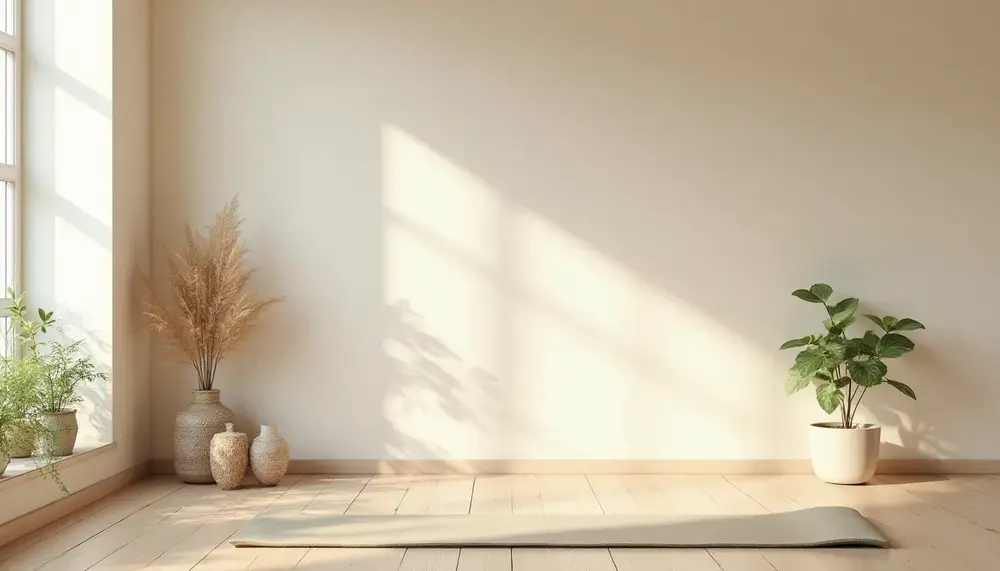 Wandgestaltung Yoga: Ideen für eine entspannende Atmosphäre