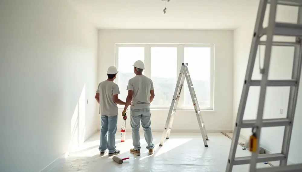 Wann Malerarbeiten beim Neubau steuerlich absetzbar sind
