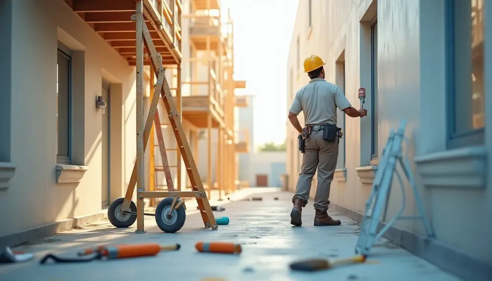 Werklieferung beim Fassadenanstrich: Definition, Kosten und Rechtslage