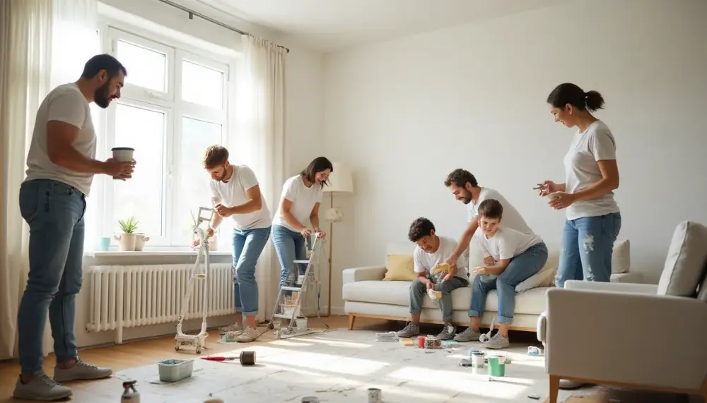Zeit für Malerarbeiten: Wie Sie Renovierung richtig planen